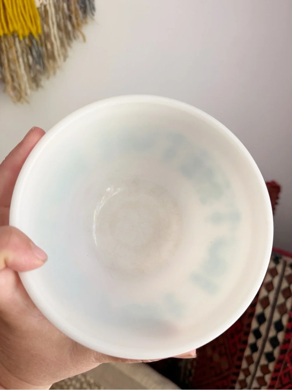 Vintage Pyrex Turquoise Butterprint 401 1.5 Pint Mixing Bowl Retro Farmhouse